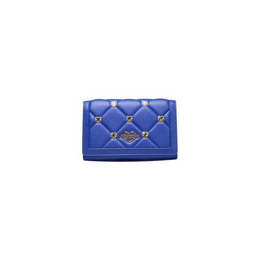 Love Moschino Blue Polyethylene Women Crossbody Bag Love Moschino