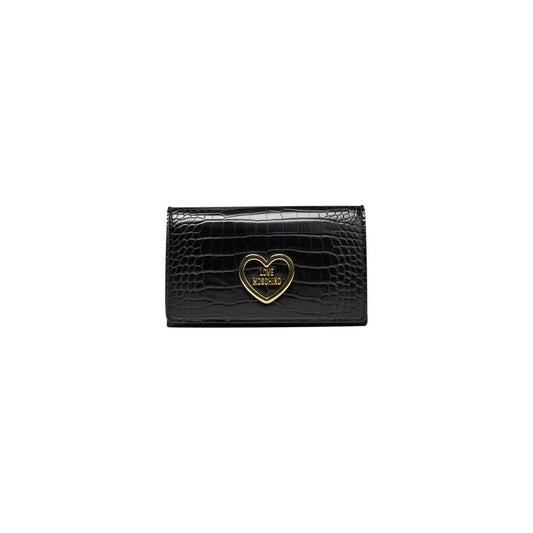 Love Moschino Black Polyethylene Women Crossbody Bag Love Moschino