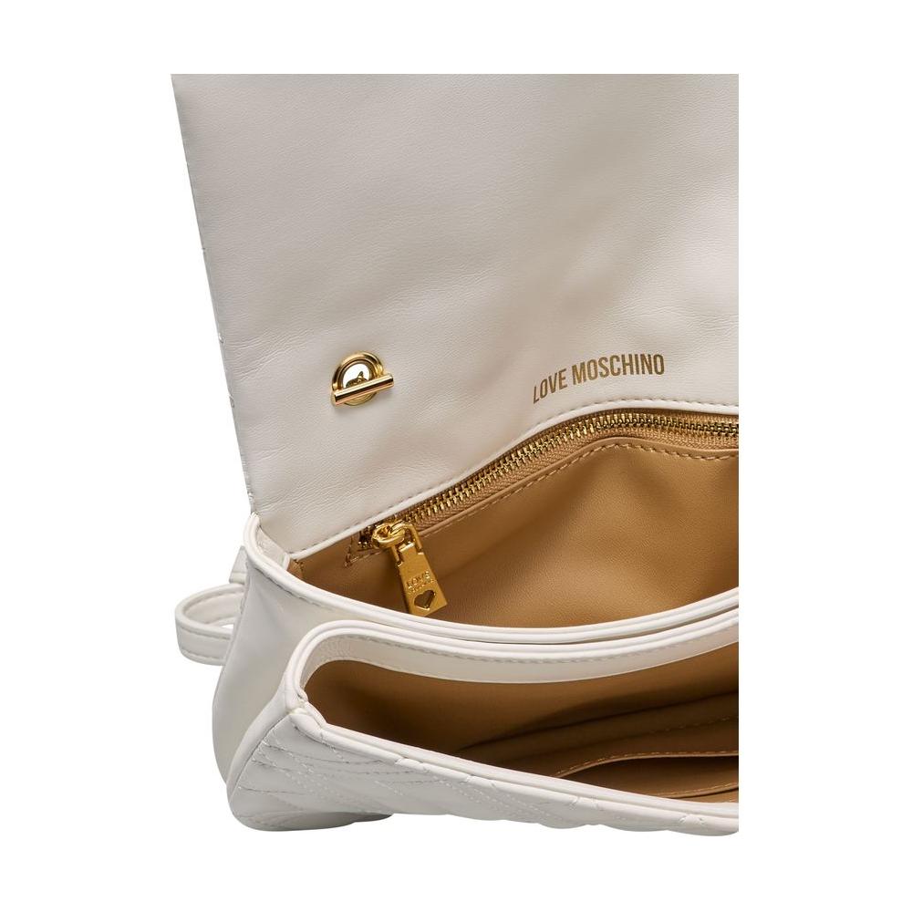 Love Moschino White Polyethylene Women Crossbody Bag Love Moschino