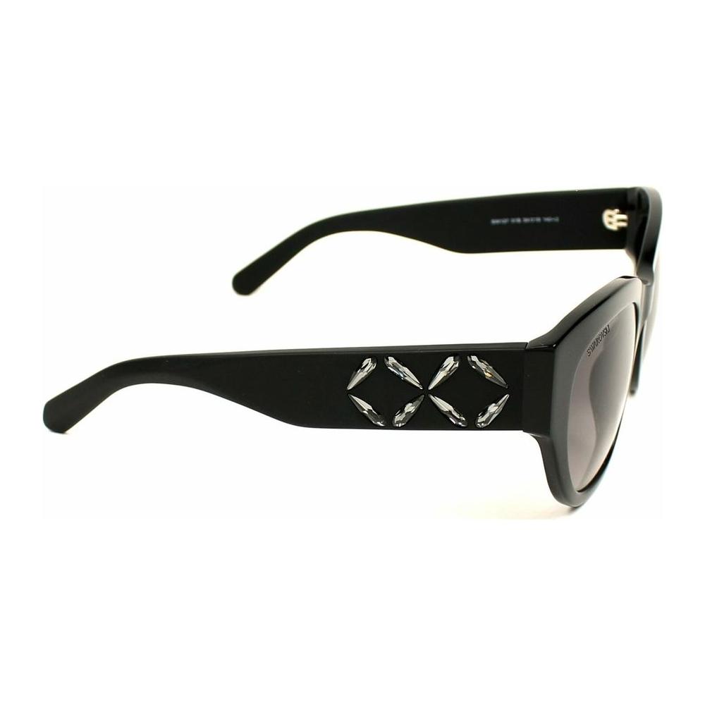 Swarovski Black Plastic Sunglasses Swarovski