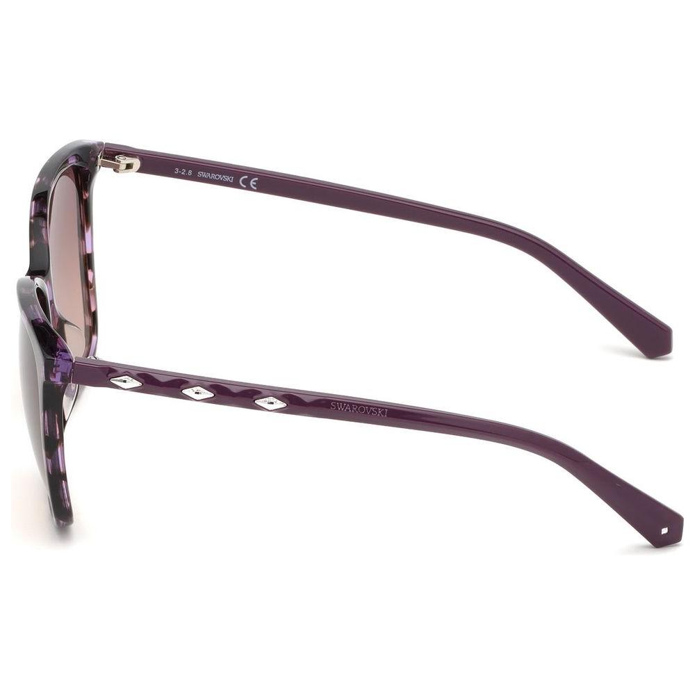 Swarovski Purple Plastic Sunglasses Swarovski