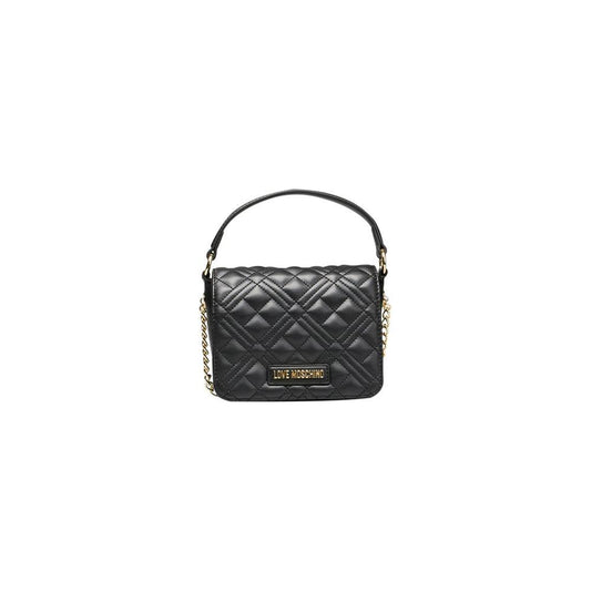 Love Moschino Black Polyethylene Women Handbag Love Moschino