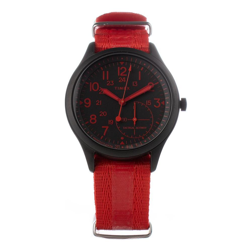 Timex Red Nylon Watch Timex