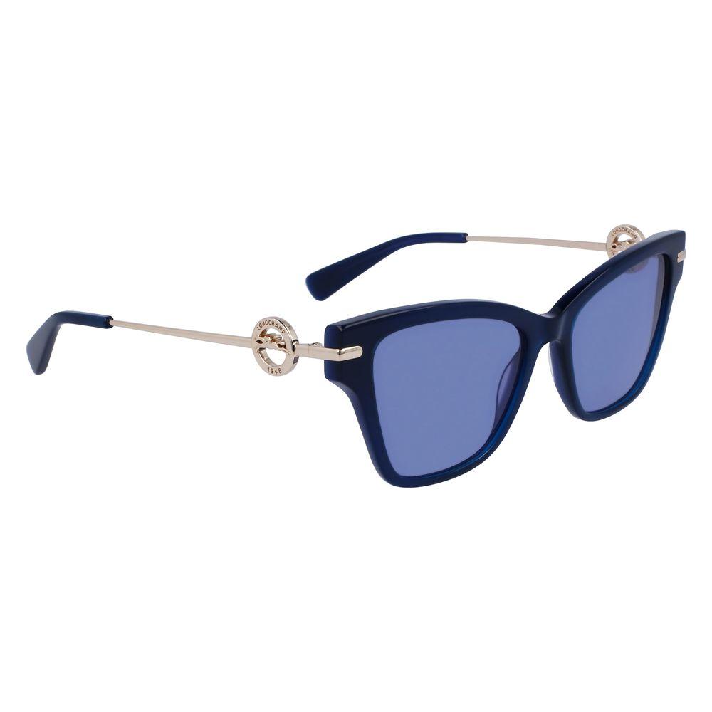 Longchamp Blue Acetate Sunglasses Longchamp