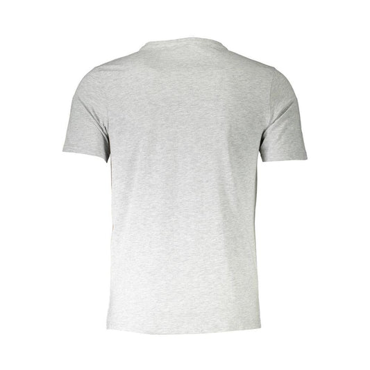 Aeronautica Militare Gray Cotton T-Shirt Aeronautica Militare