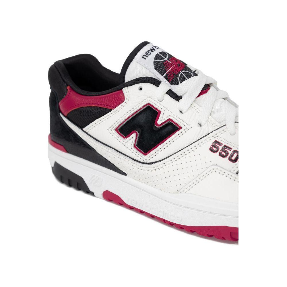 New Balance Red Leather Sneaker New Balance