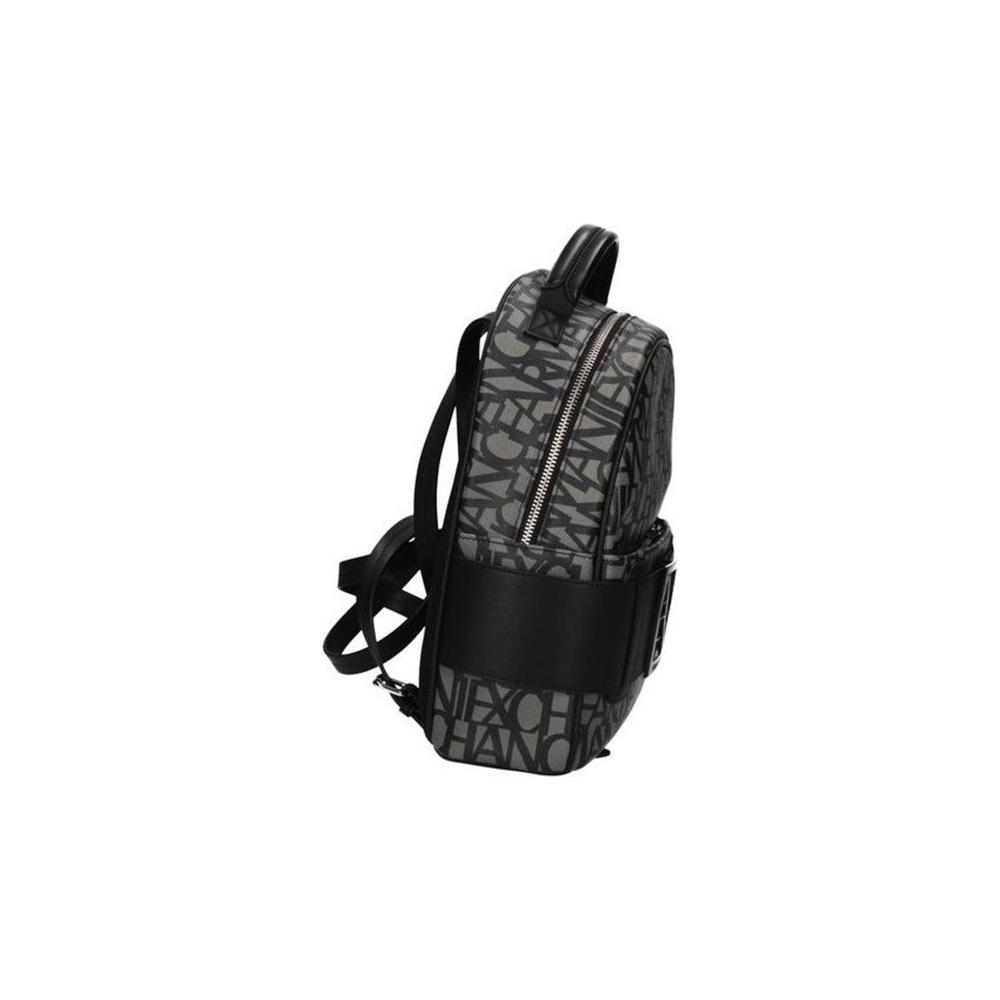 Armani Exchange Black Cotton Backpack Armani Exchange