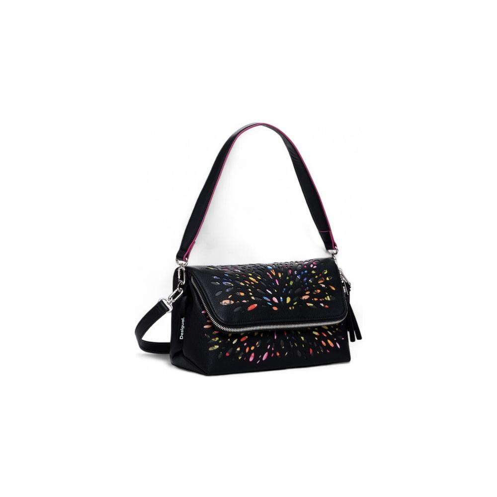 Desigual Black Polyethylene Handbag Desigual