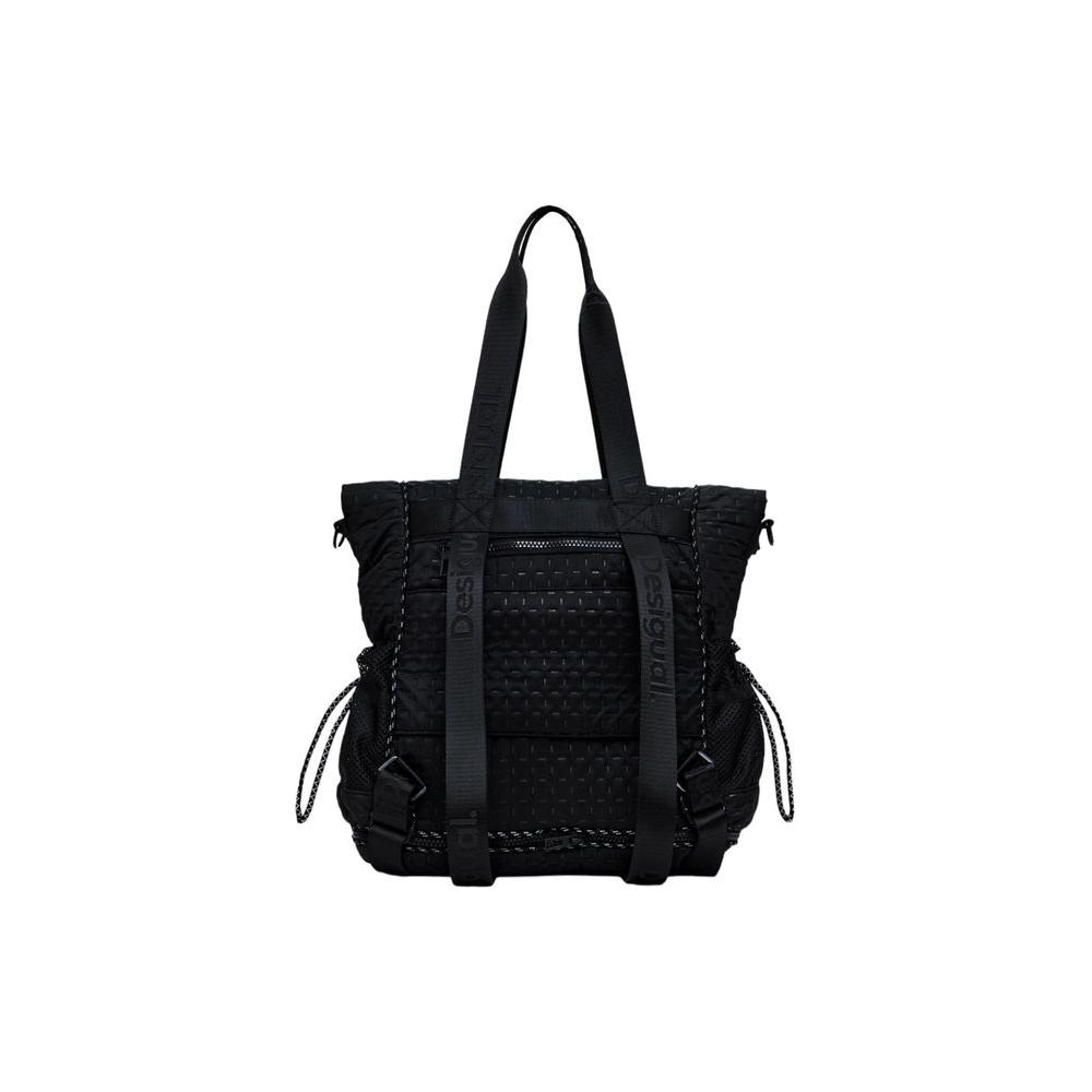 Desigual Black Polyester Backpack Desigual