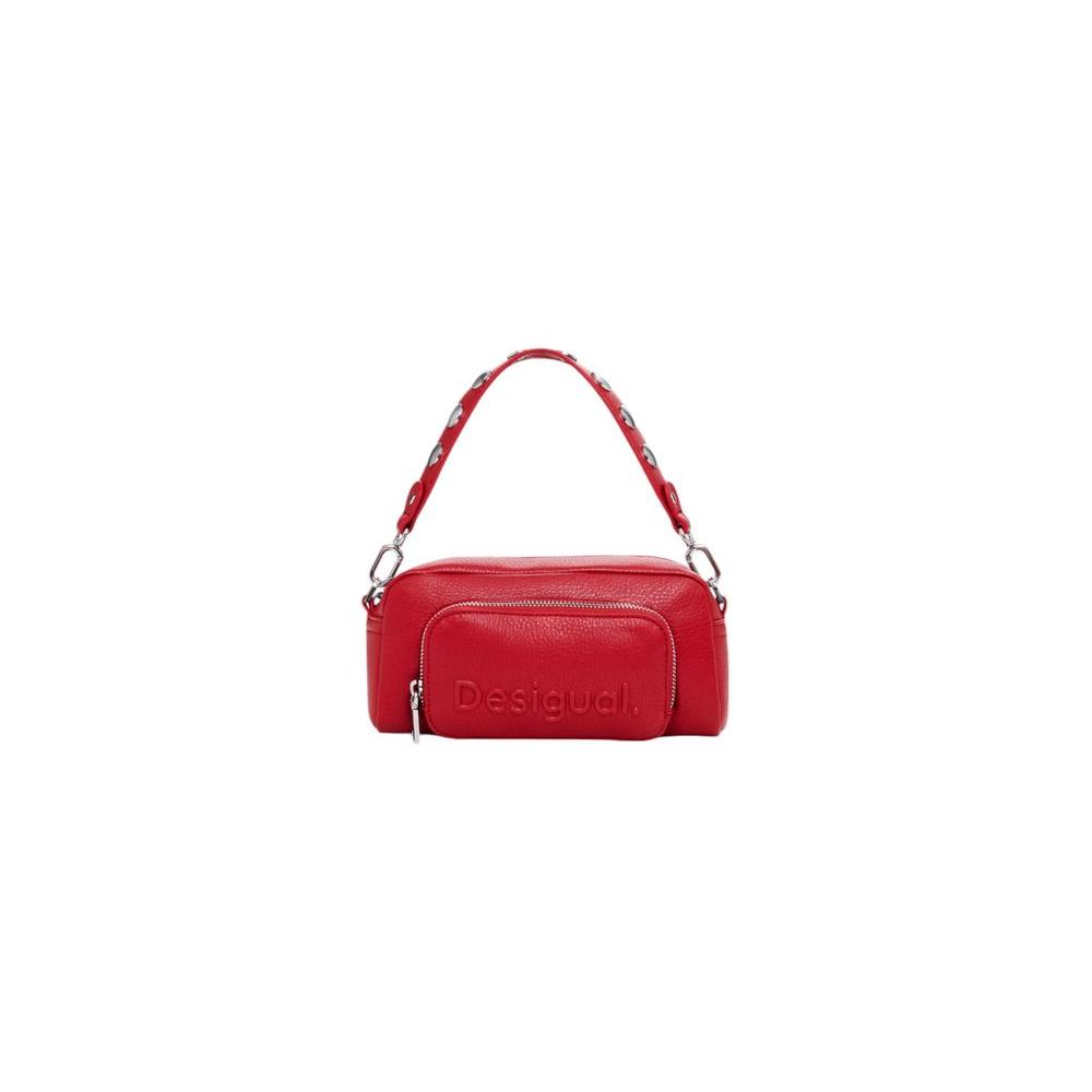 Desigual Red Polyethylene Handbag Desigual