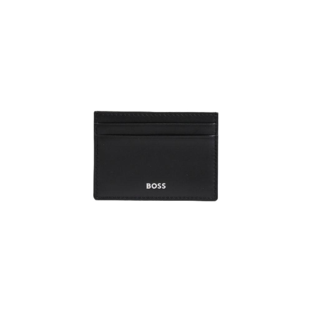 Hugo Boss Black Synthetic Leather Wallet Hugo Boss