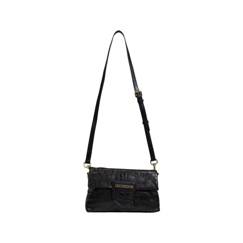 Love Moschino Black Polyethylene Handbag Love Moschino