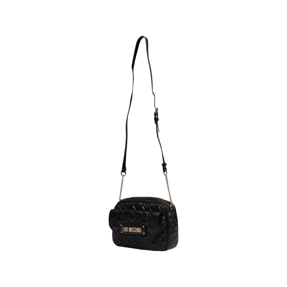 Love Moschino Black Polyethylene Handbag Love Moschino