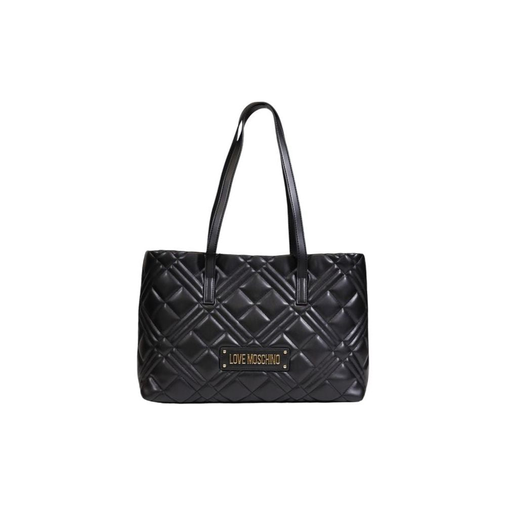 Love Moschino Black Polyethylene Handbag Love Moschino