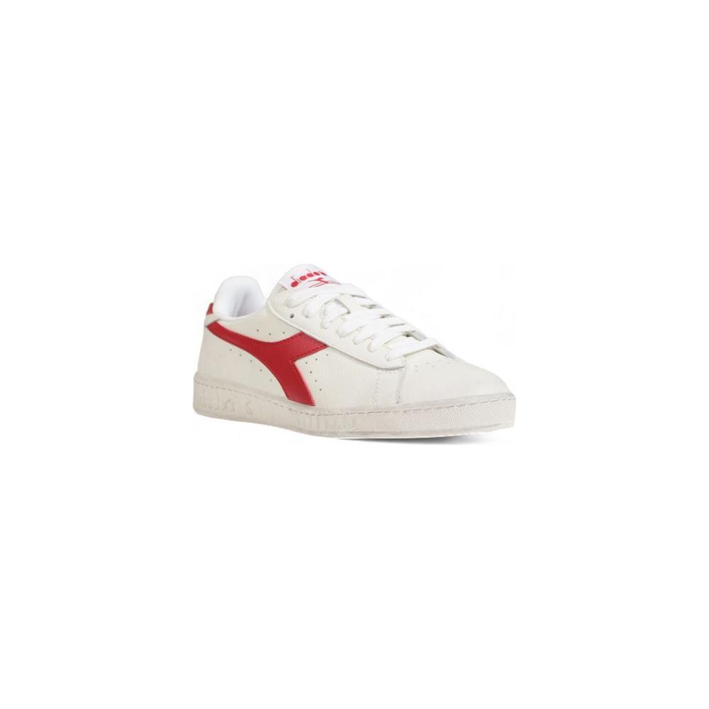 Diadora Red Leather Sneaker Diadora