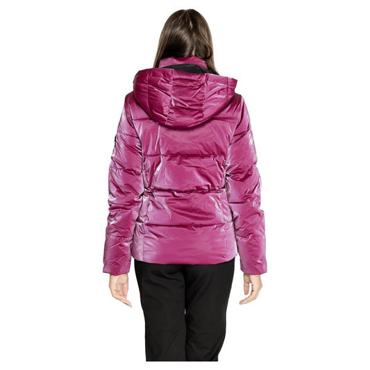 Desigual Purple Polyester Jackets & Coat Desigual