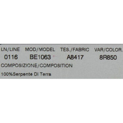 Dolce & Gabbana Pink Polka Snakeskin Silver Buckle Belt Dolce & Gabbana