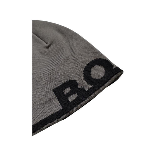 Hugo Boss Black Wool Hats & Cap Hugo Boss