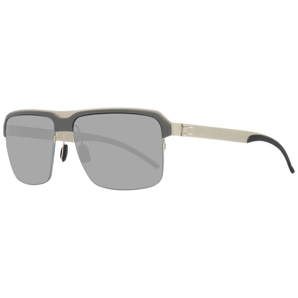 Mercedes Benz Gray Metal Sunglasses Mercedes Benz