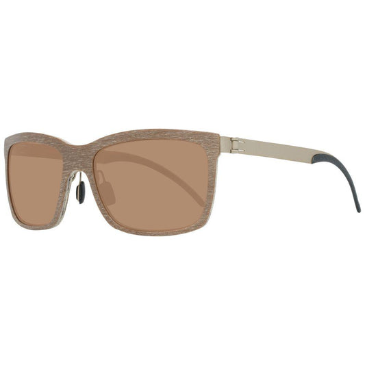 Mercedes Benz Brown Metal Sunglasses Mercedes Benz