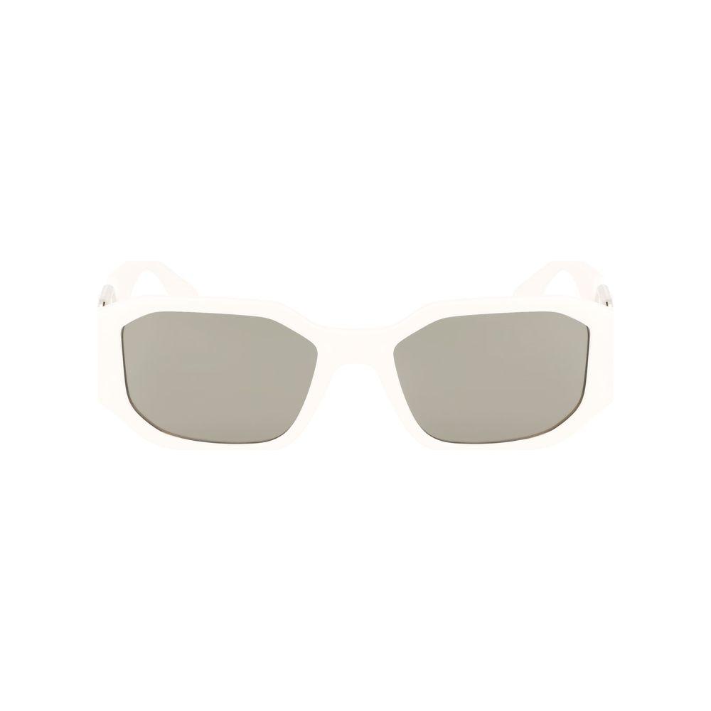 Karl Lagerfeld White Injected Sunglasses Karl Lagerfeld