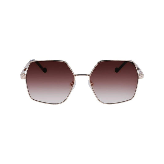 Liu Jo Gold Metal Sunglasses Liu Jo