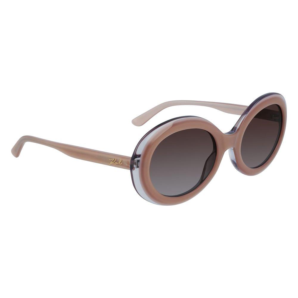 Karl Lagerfeld Gray Acetate Sunglasses Karl Lagerfeld