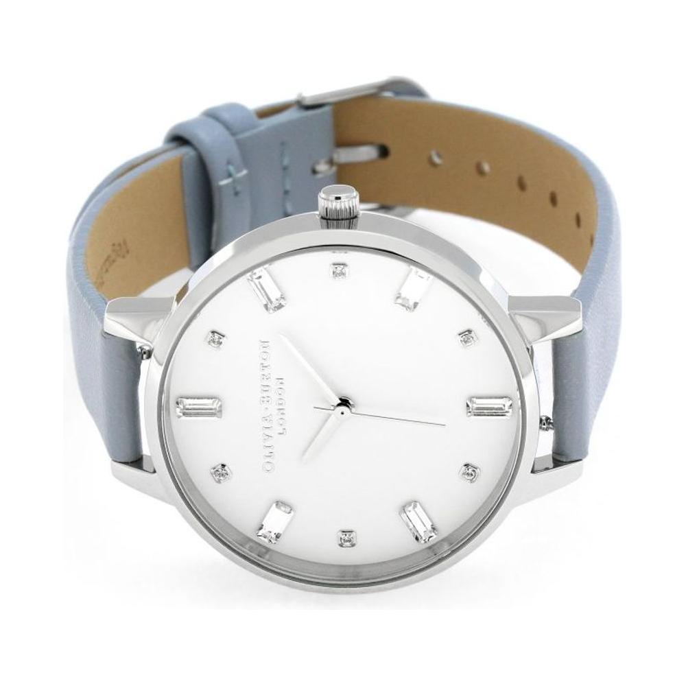 Olivia Burton Blue Synthetic Leather Watch Olivia Burton