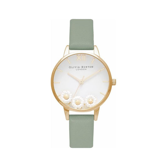 Olivia Burton Green Synthetic Leather Watch Olivia Burton