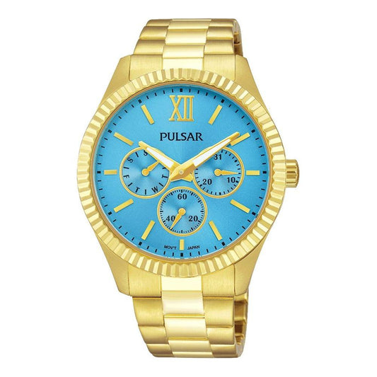 Pulsar Gold Steel Watch Pulsar