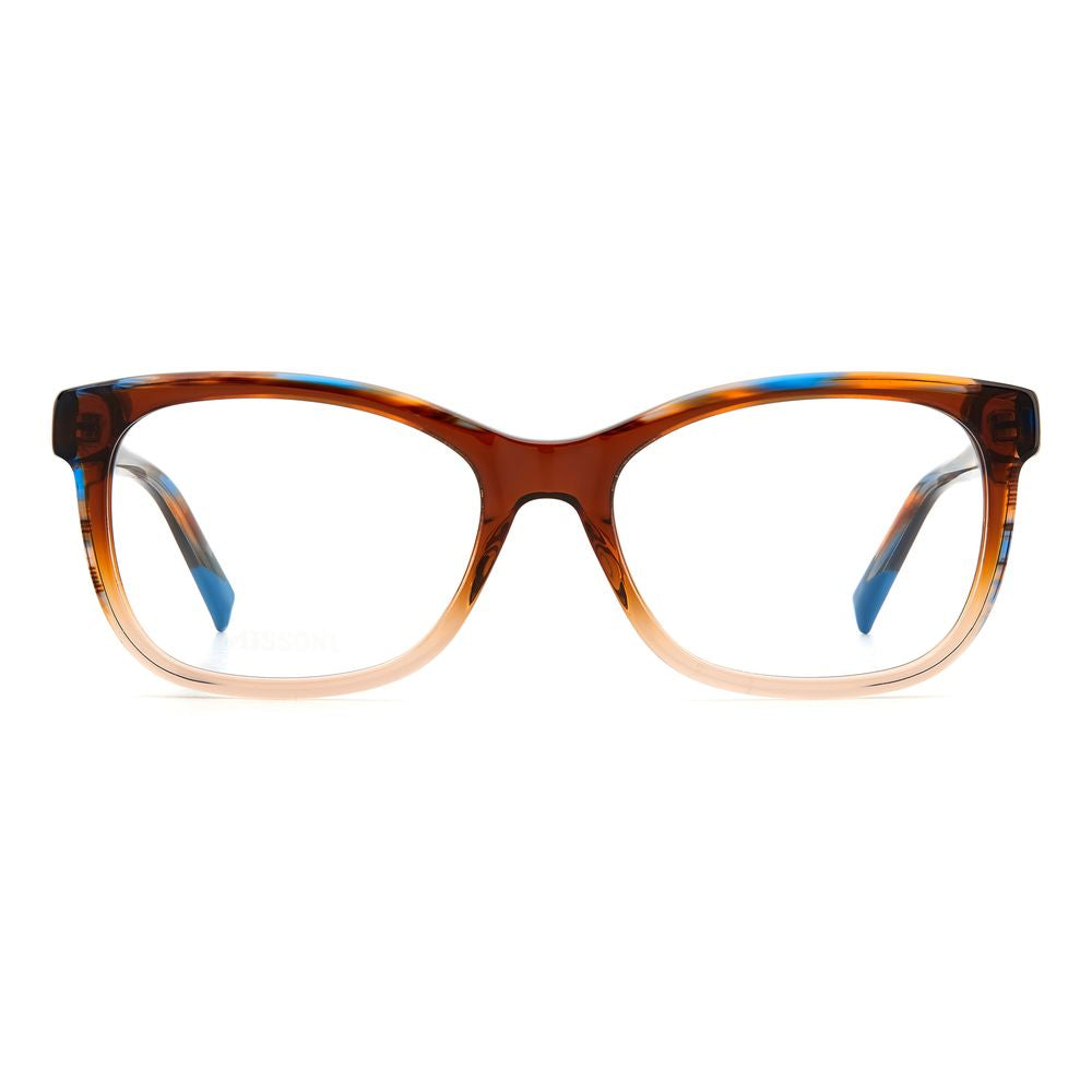 Missoni Brown Acetate Glasses (Frames) Missoni