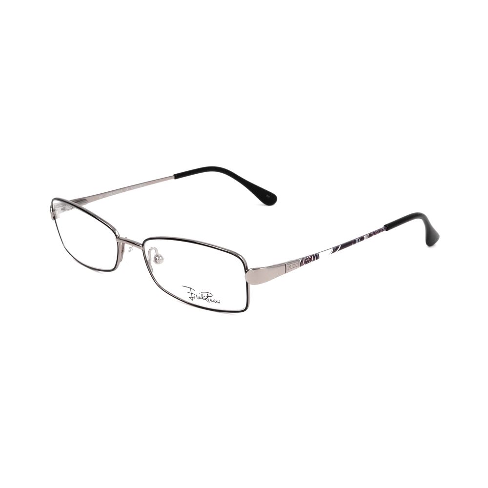 Emilio Pucci Gray Metal Glasses (Frames) Emilio Pucci