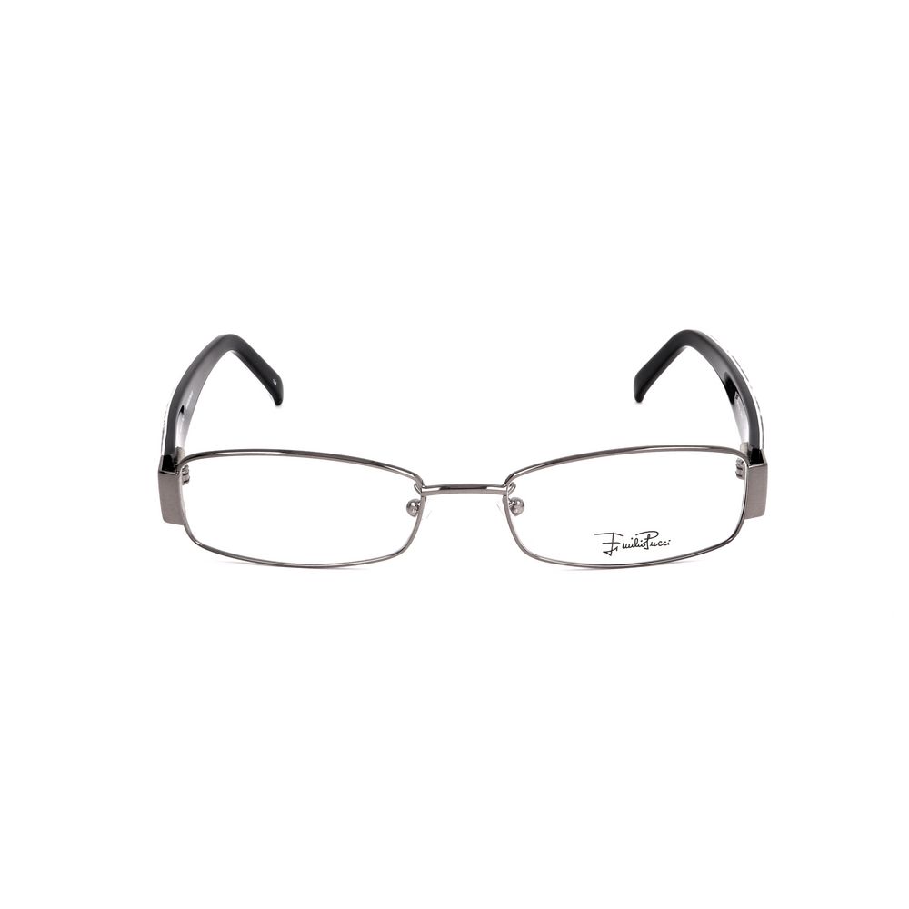 Emilio Pucci Gray Metal Glasses (Frames) Emilio Pucci