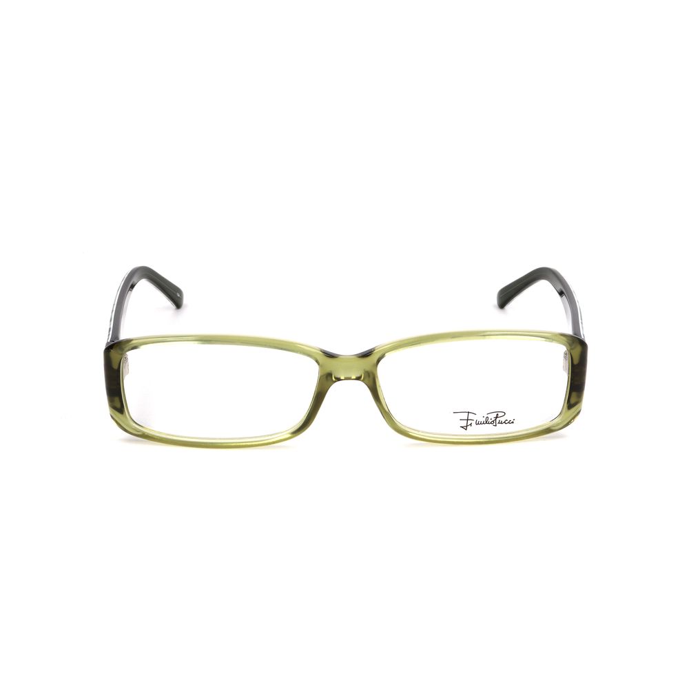 Emilio Pucci Multicolor Plastic Glasses (Frames)