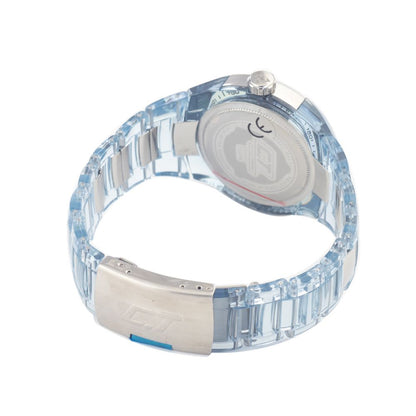 Chronotech Transparent Polycarbonate Dress Watch 1728,67434610848,Accessories,Chronotech,Dress Watches - Watches - Accessories,Men,New with tags,Transparent,Watches - Accessories