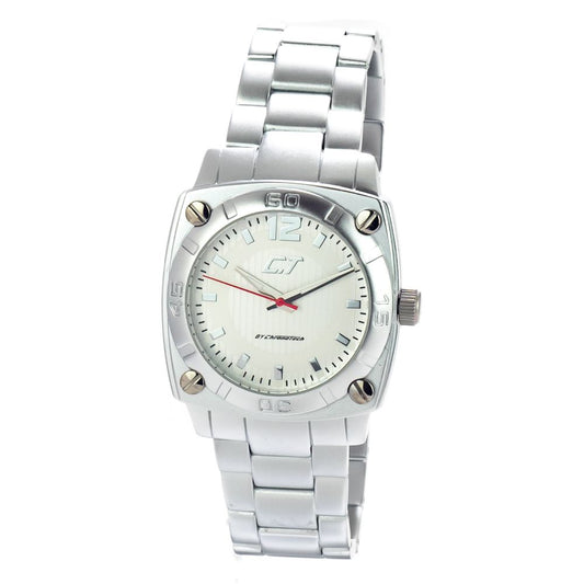 Chronotech Silver Aluminum Dress Watch1728,67434610848,Accessories,Chronotech,Dress Watches - Watches - Accessories,Men,New with tags,Silver,Watches - Accessories