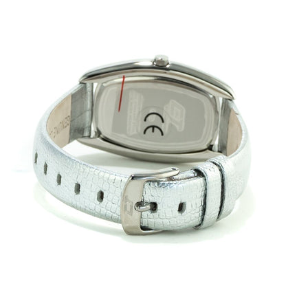 Chronotech Silver Leather Dress Watch1728,67434610848,Accessories,Chronotech,Dress Watches - Watches - Accessories,New with tags,Silver,Watches - Accessories,Women