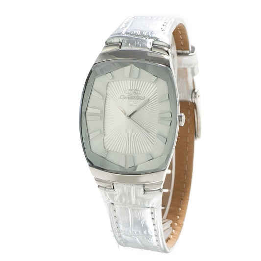 Chronotech Silver Leather Dress Watch1728,67434610848,Accessories,Chronotech,Dress Watches - Watches - Accessories,New with tags,Silver,Watches - Accessories,Women