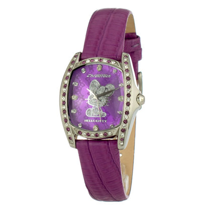 Chronotech Purple Leather Dress Watch 1728,67434610848,Accessories,Chronotech,Dress Watches - Watches - Accessories,New with tags,Purple,Watches - Accessories,Women