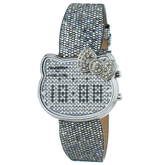 Chronotech Silver Leather Digital Watch1728,67434610848,Accessories,Chronotech,Digital Watches - Watches - Accessories,New with tags,Silver,Watches - Accessories,Women