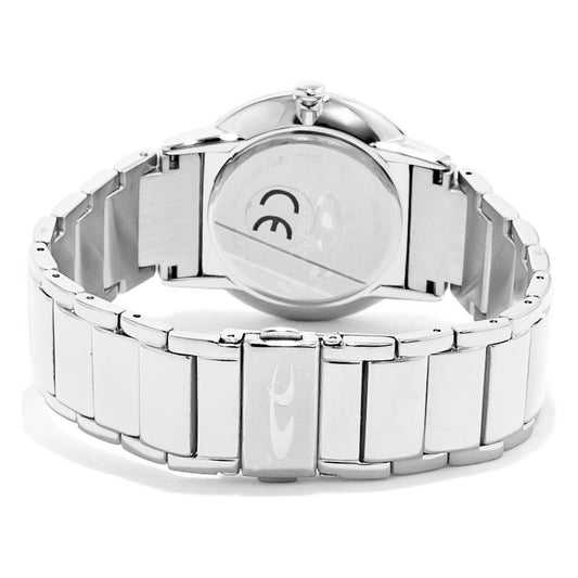 Chronotech Silver Steel Watch Chronotech Light Gray