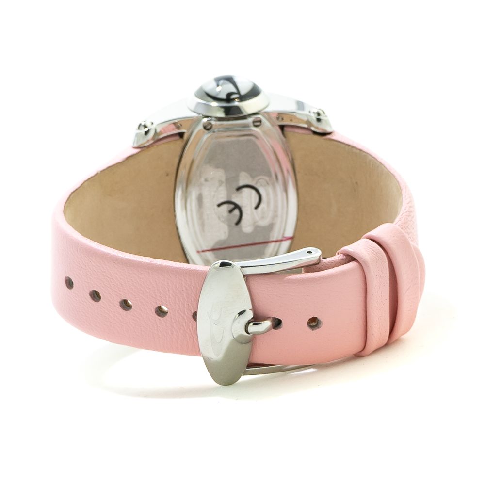 Chronotech Multicolor Leather Dress Watch