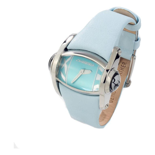 Chronotech Blue Leather Watch Chronotech Gray