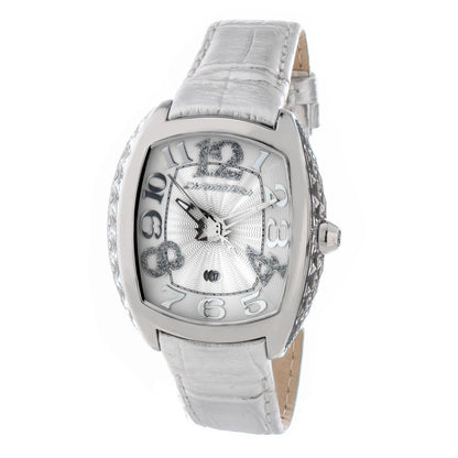 Chronotech Silver Leather Dress Watch1728,67434610848,Accessories,Chronotech,Dress Watches - Watches - Accessories,New with tags,Silver,Watches - Accessories,Women