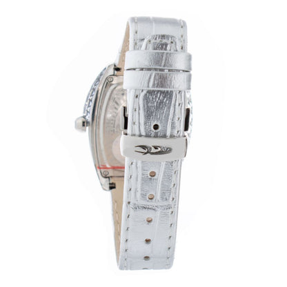Chronotech Silver Leather Dress Watch1728,67434610848,Accessories,Chronotech,Dress Watches - Watches - Accessories,New with tags,Silver,Watches - Accessories,Women