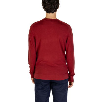 Calvin Klein Bordeaux Recycled Wool Sweatshirt Calvin Klein