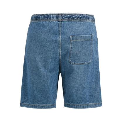 Jack Jones Light Blue Cotton Bermuda Shorts