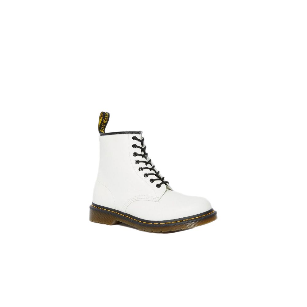 Dr. Martens White Leather Lace-Up Boots 1728,71956299936,Boots - Shoes,Boots - Women - Shoes,Dr. Martens,EU36/US6,EU37/US7,Lace-Up Boots - Boots - Shoes,New with tags,Shoes,White,Women,Women - Shoes