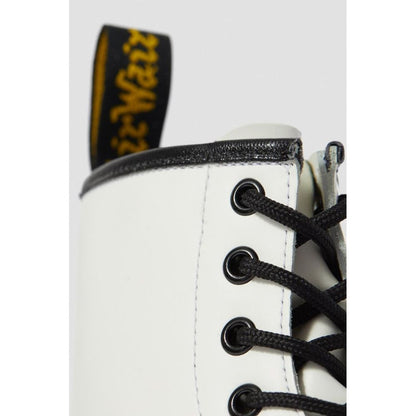 Dr. Martens White Leather Lace-Up Boots 1728,71956299936,Boots - Shoes,Boots - Women - Shoes,Dr. Martens,EU36/US6,EU37/US7,Lace-Up Boots - Boots - Shoes,New with tags,Shoes,White,Women,Women - Shoes