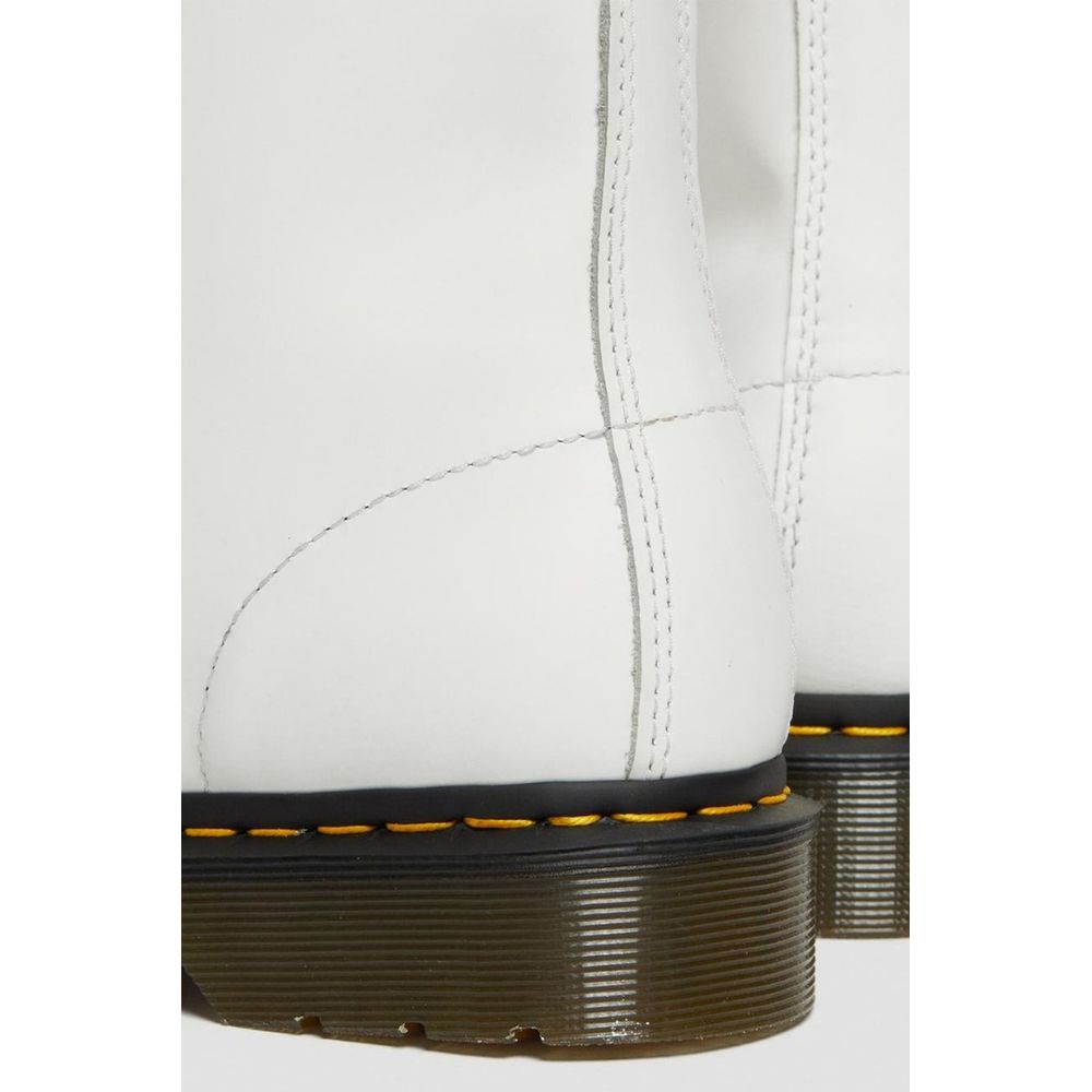 Dr. Martens White Leather Lace-Up Boots 1728,71956299936,Boots - Shoes,Boots - Women - Shoes,Dr. Martens,EU36/US6,EU37/US7,Lace-Up Boots - Boots - Shoes,New with tags,Shoes,White,Women,Women - Shoes